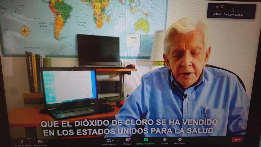 Mensaje del Maestro Jim Humble para el mundo nuestro pilar principal que es el Dióxido de Cloro en cualquiera de sus formas